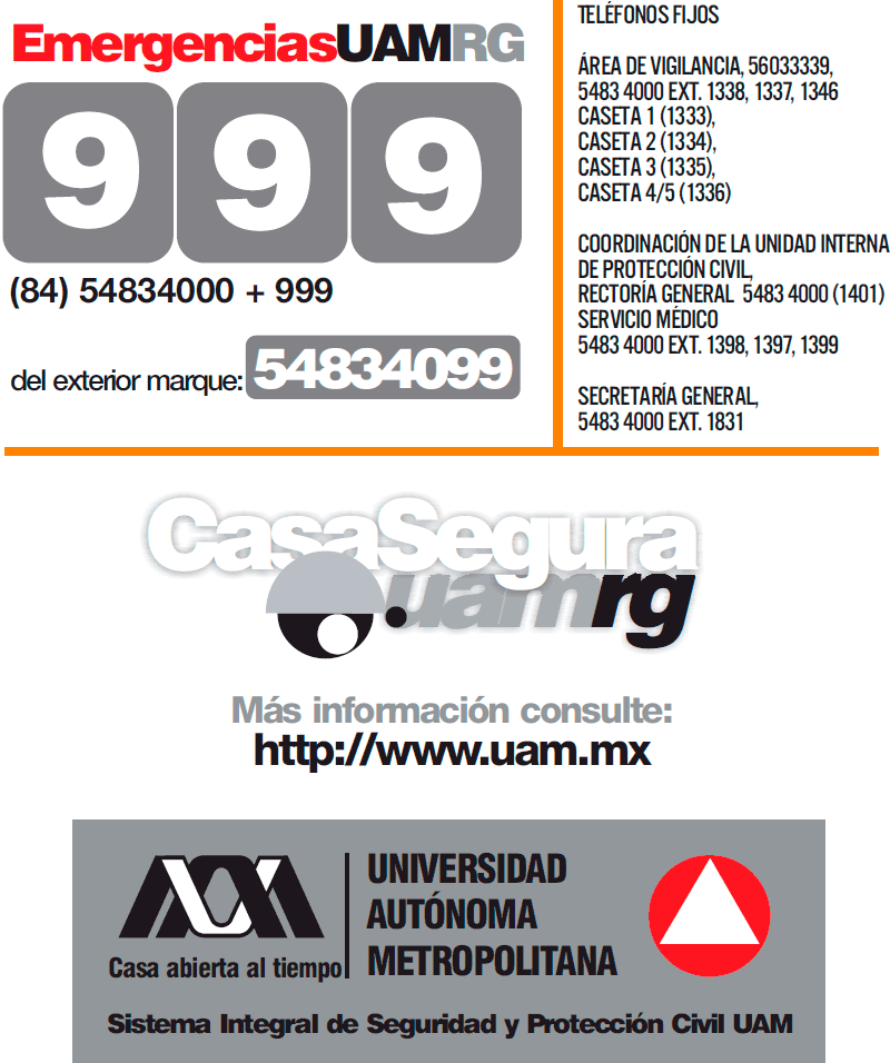 Teléfonos de emergencia